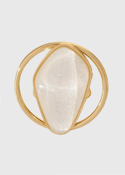 Evangelia zelta krāsas gredzens - back