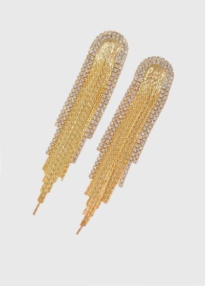 Edisa zelta krāsas sieviešu auskari - back