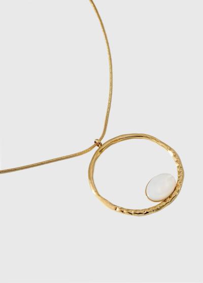 Geva zelta krāsas kaklarota - back