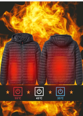 Mariano tumši zila apsildāma jaka - back