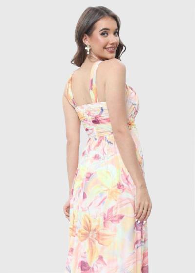 Janita gara vakarkleita ar rakstu - back