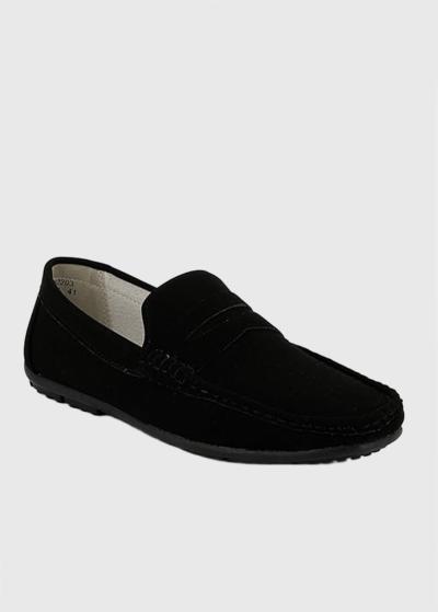 Jason melni vīriešu loaferi - back