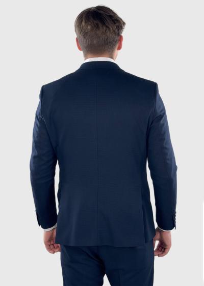 David tumši zils klasisks uzvalks - back