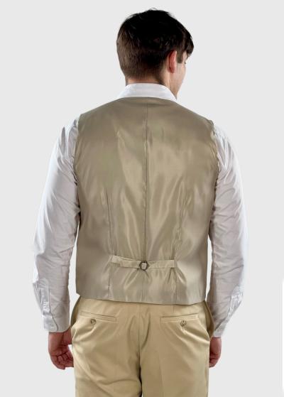 Dean bēša vīriešu klasiska veste - back