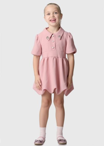 Kia gaiši rozā īsa kleita - back