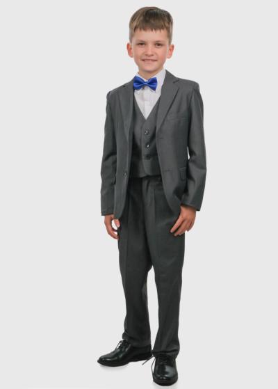 Collins tumši pelēks uzvalks - back