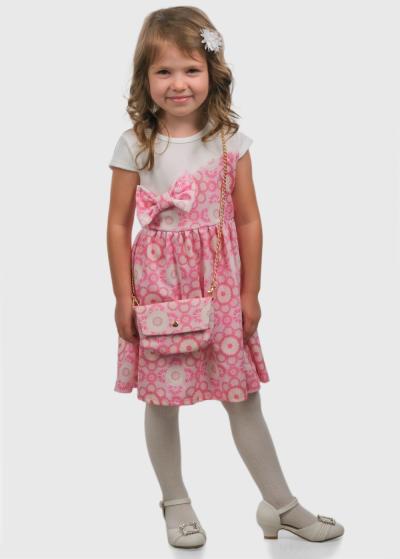 Kamila rozā kleita ar somu - back