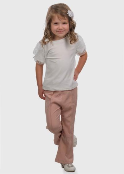 Kardelein rozā bikses ar spīguļiem - back