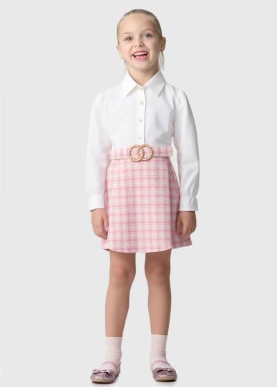 Kamola kleita ar garām piedurknēm  - back