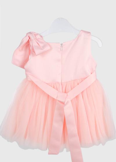 Katinka rozā kleita ar dekoratīvu topu  - back