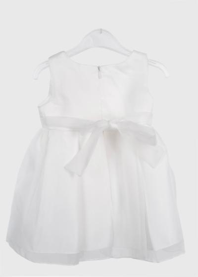 Kerri balta kleita ar banti  - back