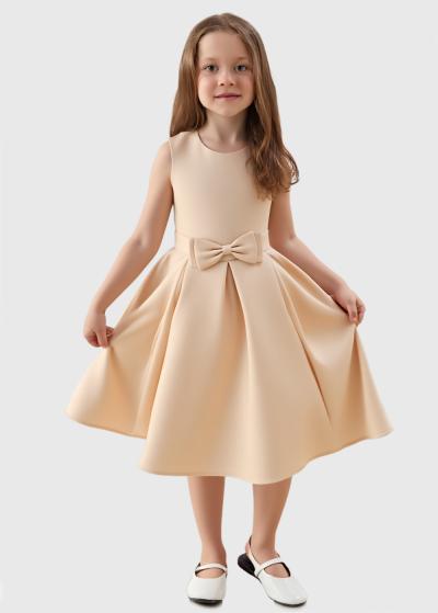 Katy zelta gara kleita - back