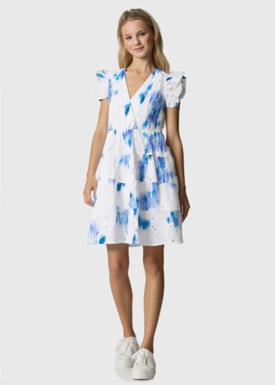 Valērija kleita ar volānu  - back