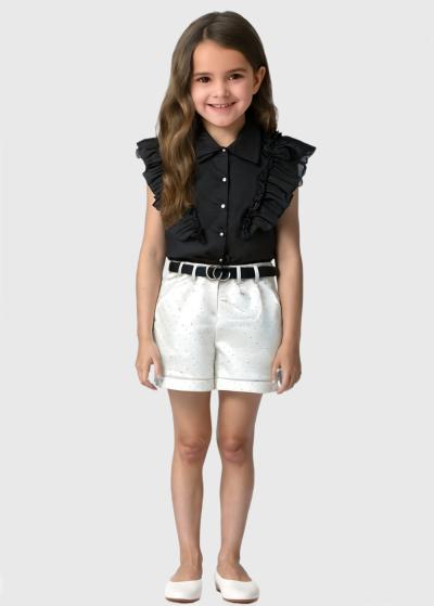 Virginia balti šorti - back