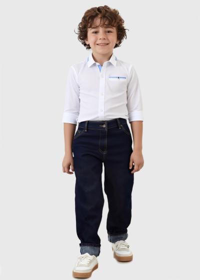 Sam balts krekls - back