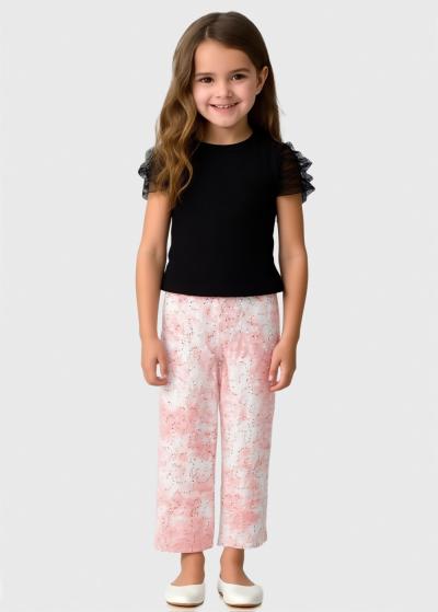 Shiori rozā džinsi ar spīguļiem - back