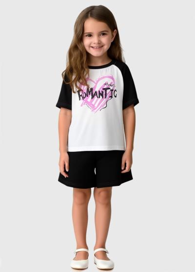 Sandine melns kostīms ar rakstu  - back