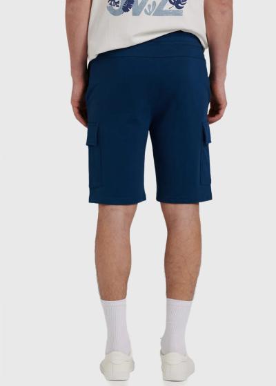 Wiatt tumši zili šorti ar kargo tipa kabatu - back