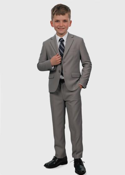 Kamilis pelēks uzvalks - back