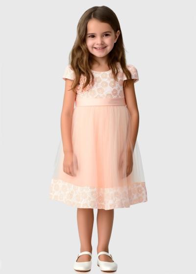 Zehra bēša kleita ar jostu  - back