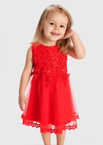 Zebina sarkana kleita - back