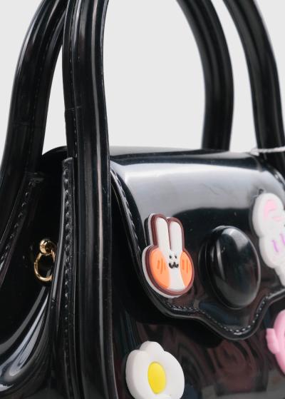 Zalira melna soma ar atveramu augšdaļu  - back