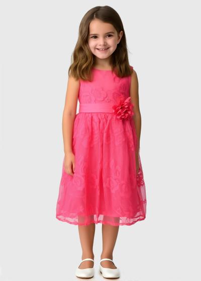 Zevida rozā kleita - back