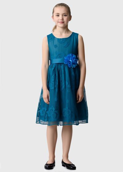 Zevida zila kleita - back