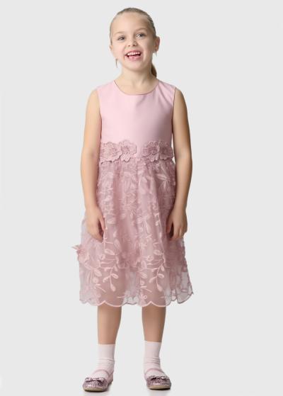 Kamile tumši rozā kleita ar rāvējslēdzēju - back