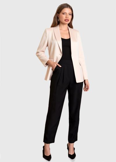 Dorlisa bēša sieviešu žakete - back