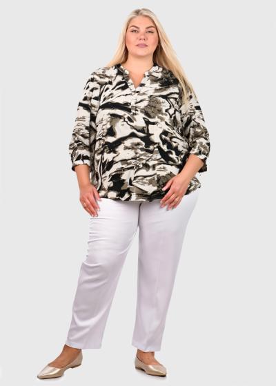 Tavita Lielo izmēru blūze ar V-veida izgriezumu  - back