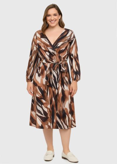 Tamasha Lielo izmēru gara kleita - back