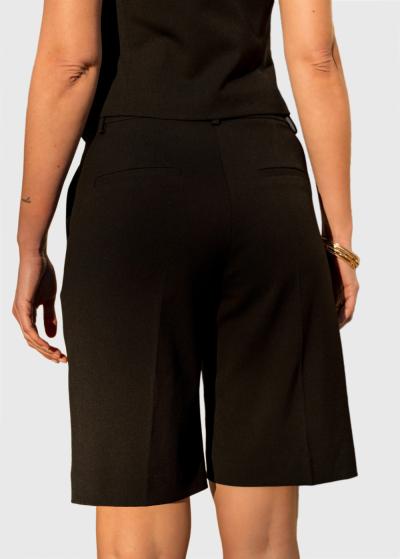 Toriana melni sieviešu šorti - back