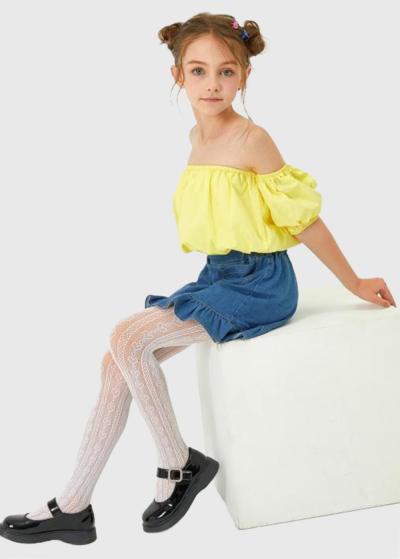 Arina baltas zeķubikses - back