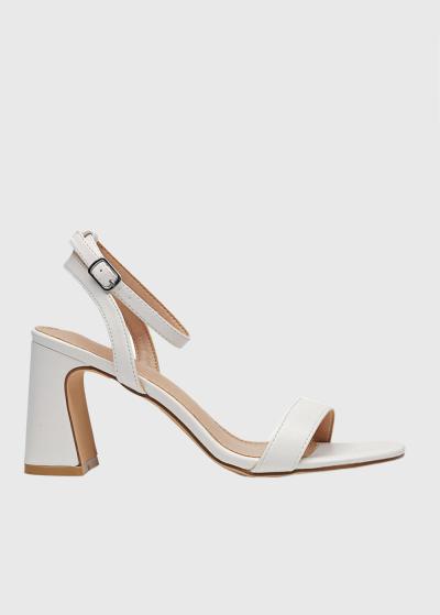 Roseanne baltas sandales - back