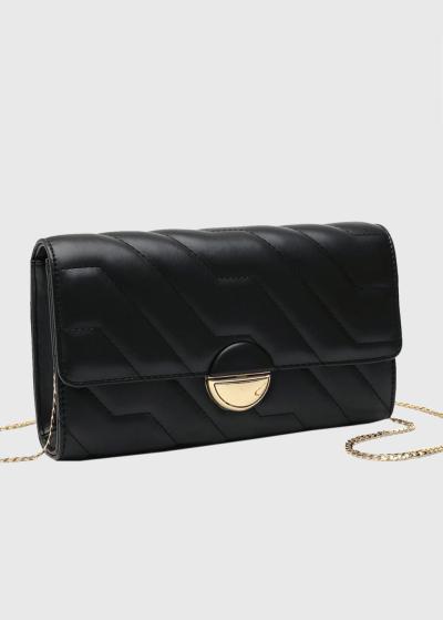 Elzara melns klačs ar atveramu augšdaļu  - back