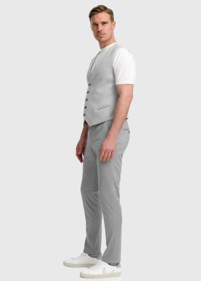 Emo pelēka divpusēja veste - back