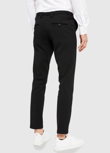 Nicodemo Slim Fit melnas vīriešu bikses - back