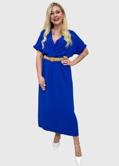 Mia zila gara kleita - back