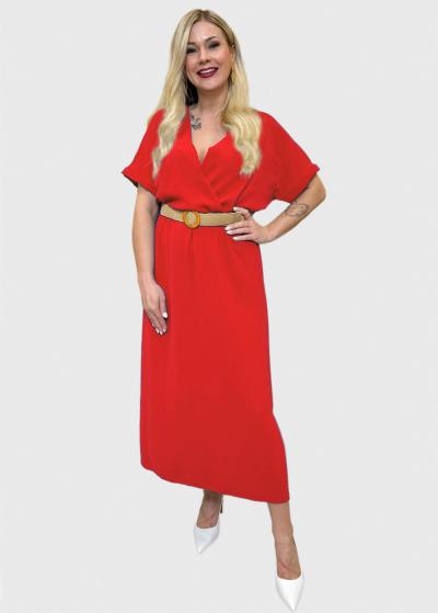 Mia sarkana gara kleita - back