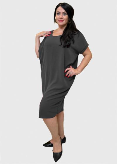 Charlotte melna kleita - back