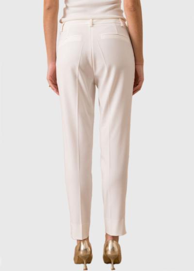 Annabeth baltas sieviešu bikses - back