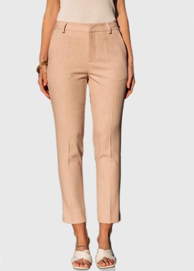 Annabeth gaiši rozā sieviešu bikses - back