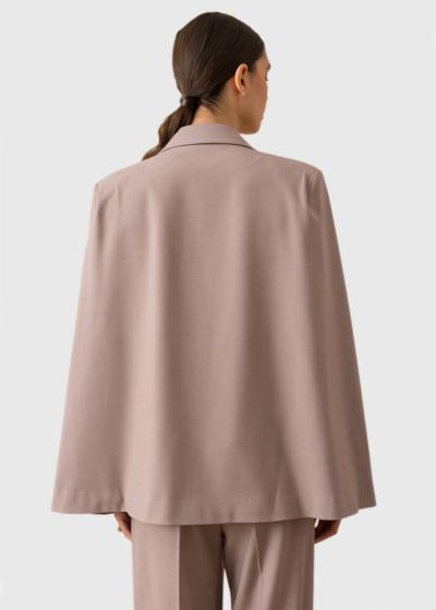 Avalona bēša sieviešu žakete - back