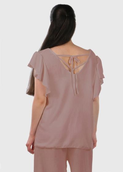 Celia gaiši rozā kostīms - back