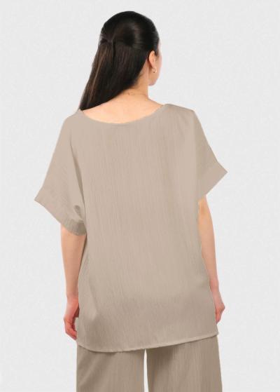 Celia gaiši brūns sieviešu kostīms - back