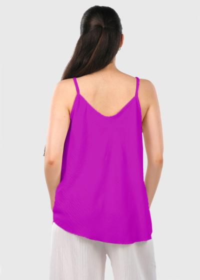 Luna rozā tops - back