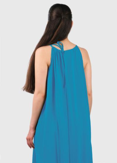 Connie zila kleita - back