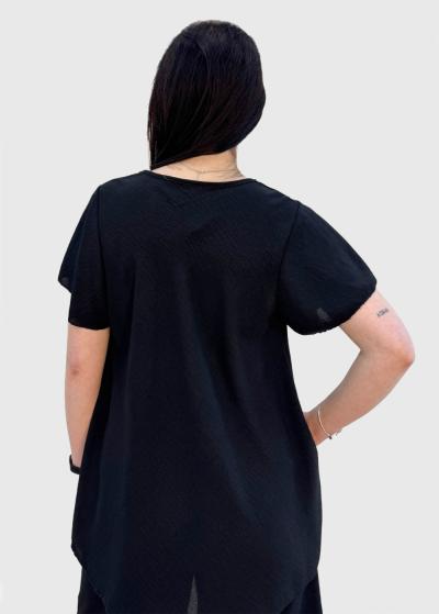 Tiana tumši zila blūze - back