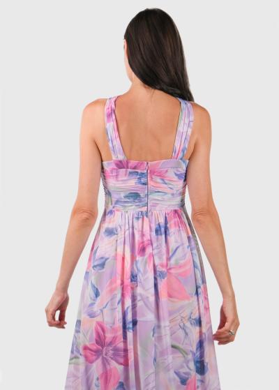 Janita gara vakarkleita ar rakstu - back